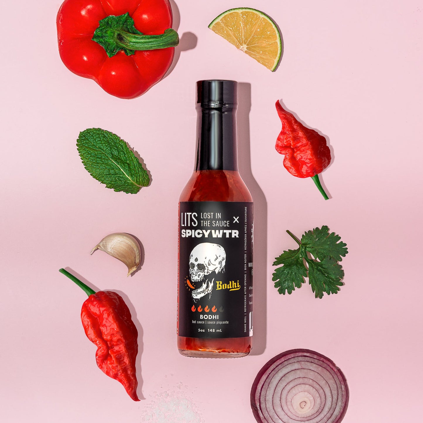 Bodhi - South Asian sweet chili heat hot sauce by Lost in the Sauce LITS Toronto hot sauce made in Canada
