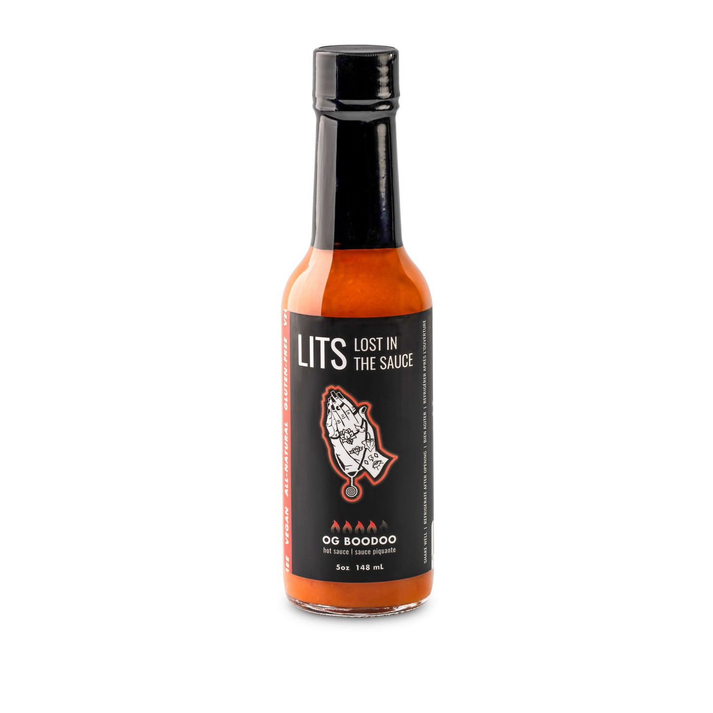 OG Boodoo classic Trinidadian pepper sauce by Lost in the Sauce LITS Toronto hot sauce made in Ontario Canada