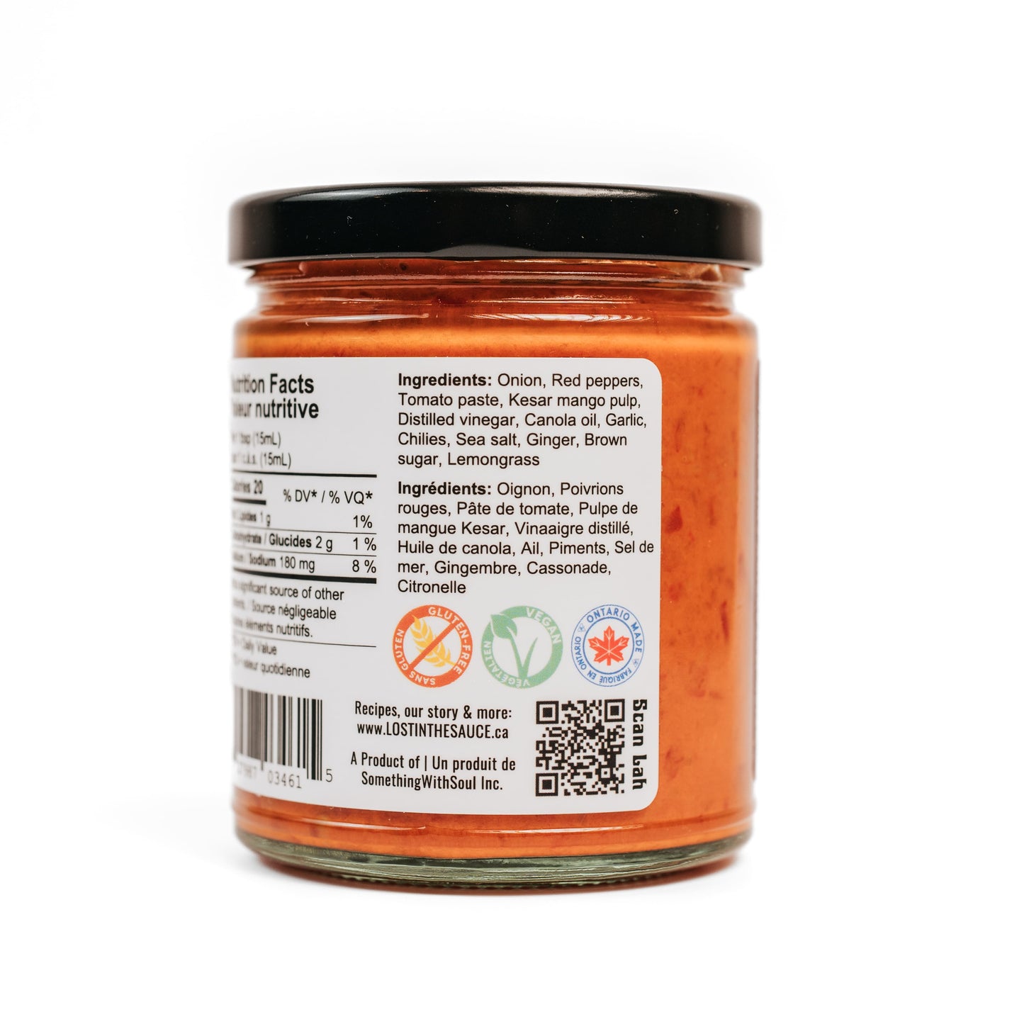 Amma's Malaysian Sambal by Toronto hot sauce Lost in the Sauce LITS x Bungkus