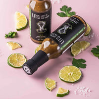 Lime Chili hot sauce on the rim of spicy margaritas, photo 4