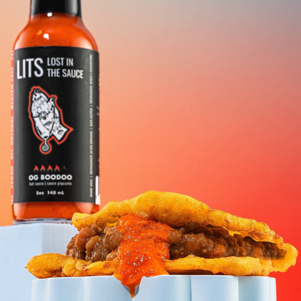 OG Boodoo classic Trinidadian pepper sauce by Lost in the Sauce LITS Toronto hot sauce made in Ontario Canada